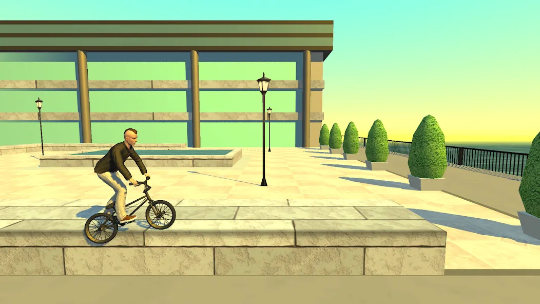 Street Lines: BMX (Стрит Лайнз)  [МОД Бесконечные деньги] Screenshot 3