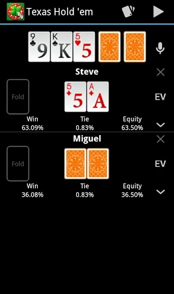 Poker Calculator  [МОД Все открыто] Screenshot 1