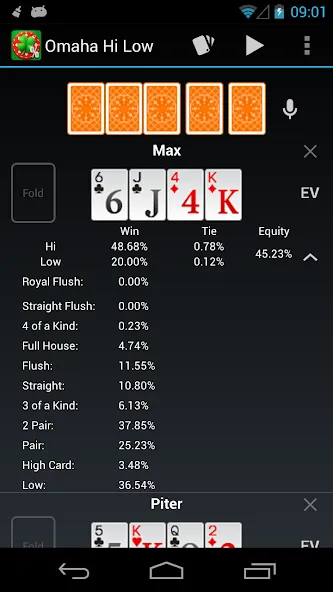 Poker Calculator  [МОД Все открыто] Screenshot 2