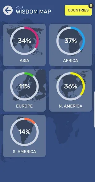 Map Quiz World Geography (Мап Квиз Всемирная География)  [МОД Mega Pack] Screenshot 1