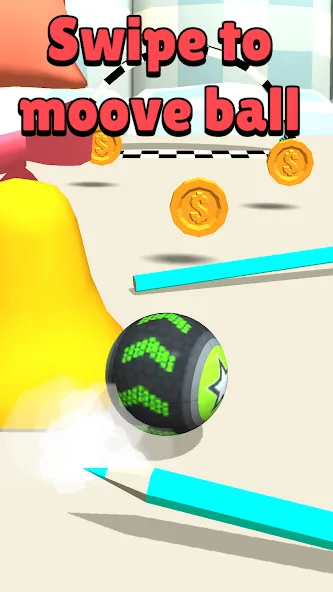 Toy Going Ball Roll  [МОД Unlimited Money] Screenshot 1