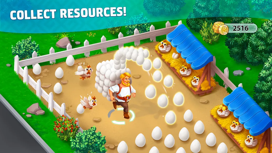 Harvest Land  [МОД Unlocked] Screenshot 1