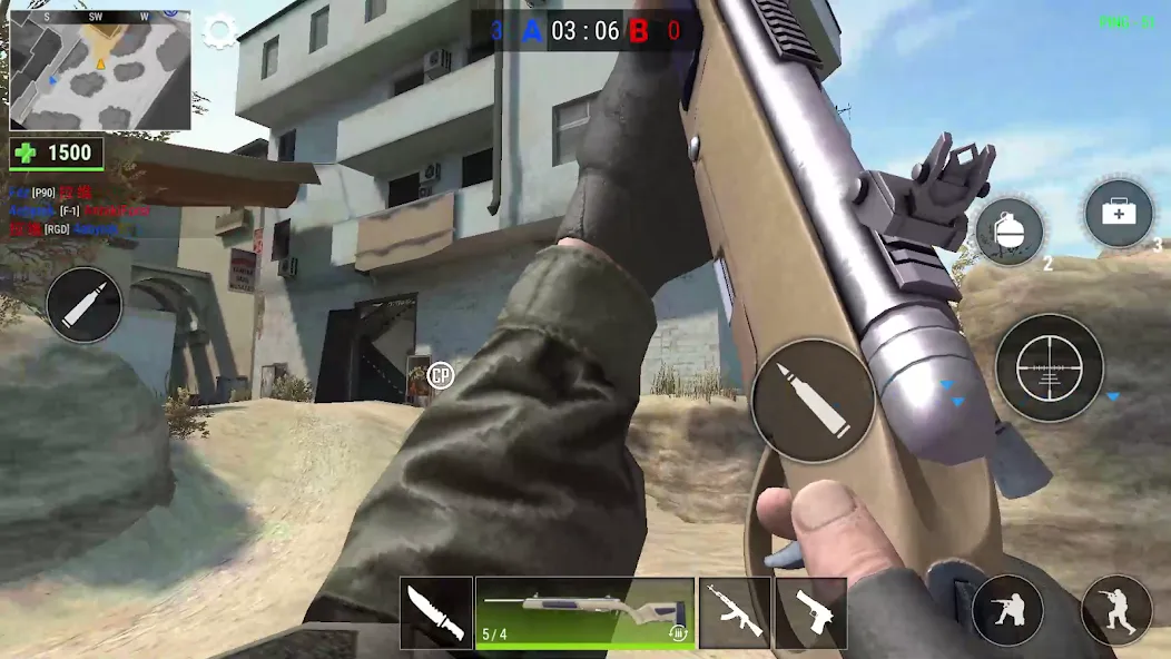 Modern Gun: Shooting War Games (Модерн Ган)  [МОД Mega Pack] Screenshot 4