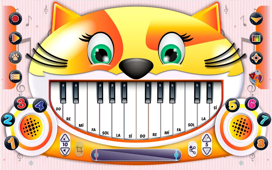 Meow Music - Sound Cat Piano (Мяу Музыка)  [МОД Unlocked] Screenshot 1