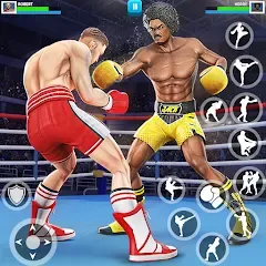 Взломанная Punch Boxing Game: Ninja Fight  [МОД Бесконечные монеты] - последняя версия apk на Андроид