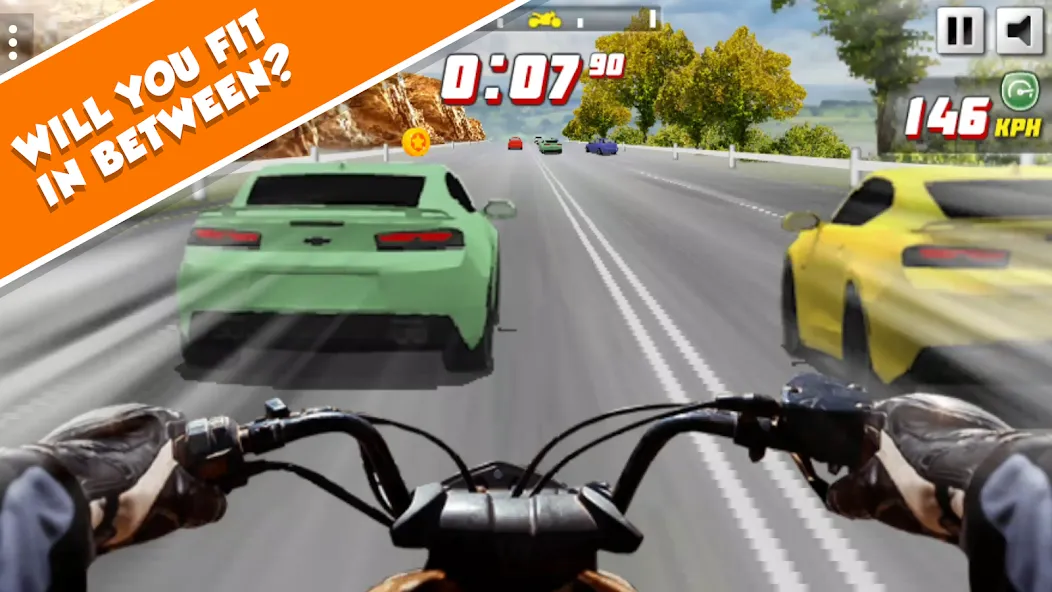 Highway Rider Extreme - 3D Mot (Хайвей Райдер Экстрим)  [МОД Много монет] Screenshot 2