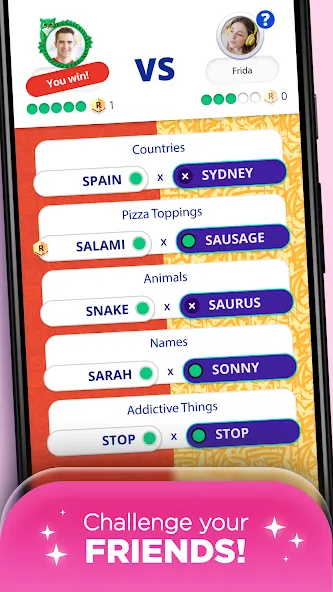 Stop 2 - Word Trivia Game  [МОД Бесконечные монеты] Screenshot 2