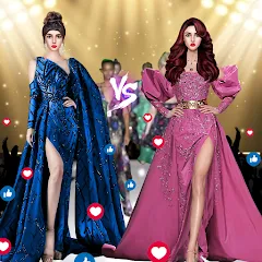 Скачать взломанную Fashion Show: Dress up Games (Фэшн Шоу)  [МОД Бесконечные деньги] - последняя версия apk на Андроид