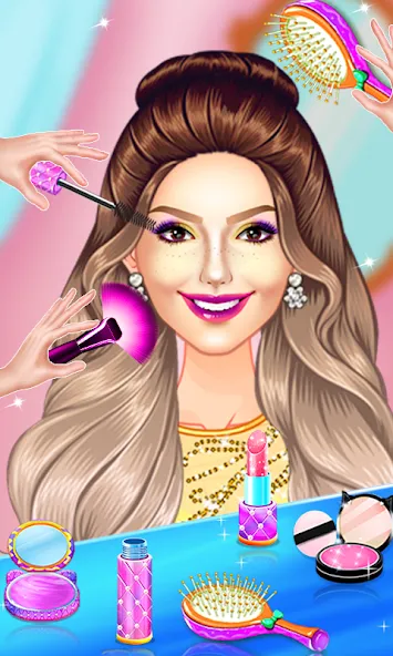 Makeup idol:Doll makeover 2024 (Роял Долл)  [МОД Unlocked] Screenshot 2