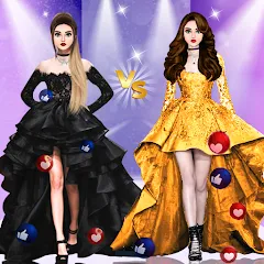 Скачать взломанную Makeup idol:Doll makeover 2024 (Роял Долл)  [МОД Unlocked] - стабильная версия apk на Андроид