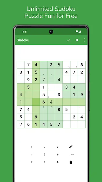 Sudoku  [МОД Mega Pack] Screenshot 1