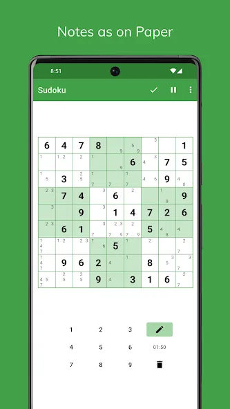 Sudoku  [МОД Mega Pack] Screenshot 3