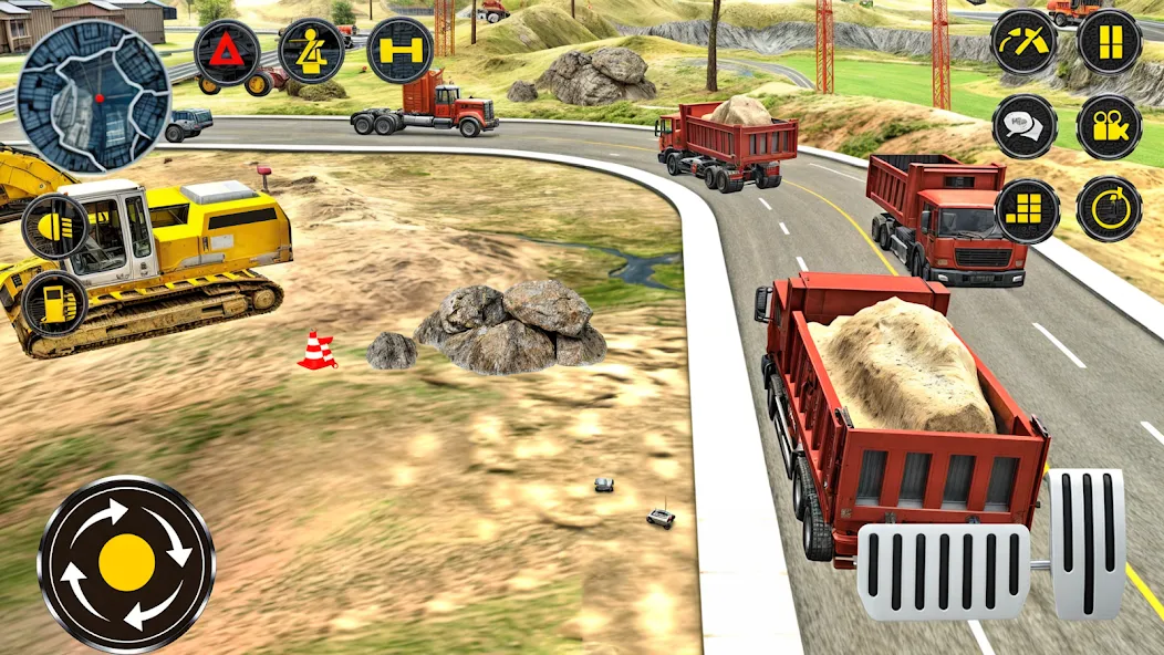 Heavy Excavator Simulator PRO (Хеви Экскавейтор Симулятор ПРО)  [МОД Unlimited Money] Screenshot 1