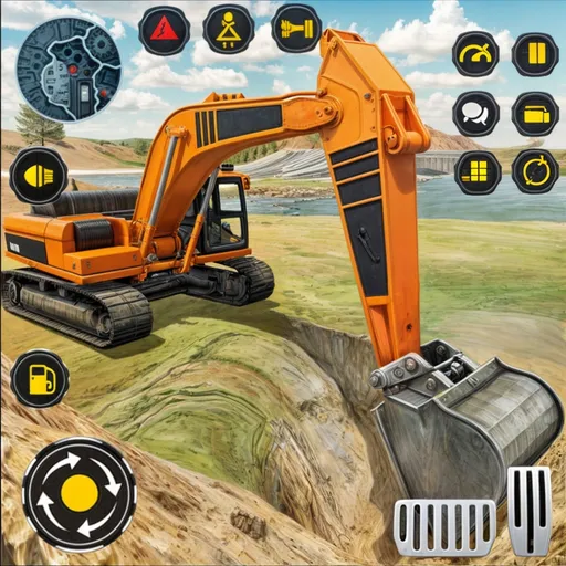 Heavy Excavator Simulator PRO (Хеви Экскавейтор Симулятор ПРО)  [МОД Unlimited Money] Screenshot 5