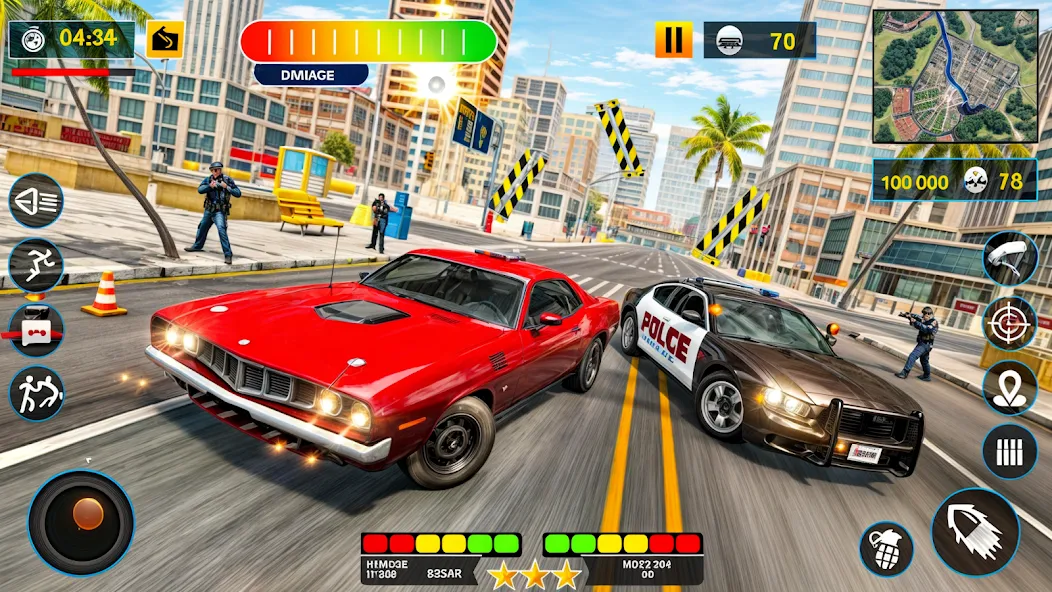 US Police Shooting Crime City  [МОД Mega Pack] Screenshot 4