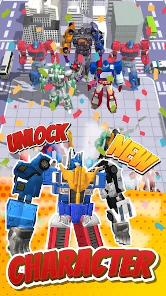 Superhero Robot Monster Battle  [МОД Все открыто] Screenshot 4