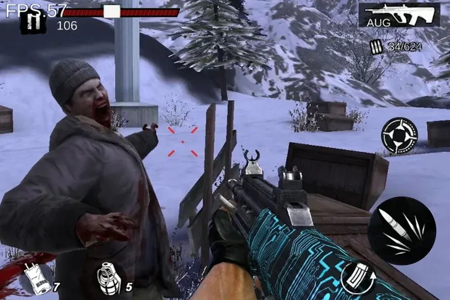 Zombie Frontier 4: Shooting 3D (Зомби Фронт 4)  [МОД Все открыто] Screenshot 5