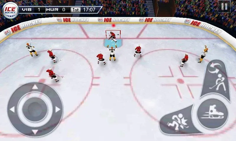 Ice Hockey 3D  [МОД Много монет] Screenshot 3