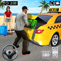 Взлом Taxi Simulator 3d Taxi Sim  [МОД Много монет] - стабильная версия apk на Андроид