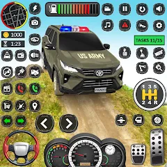 Взломанная Flying Prado Car Robot Game  [МОД Menu] - последняя версия apk на Андроид