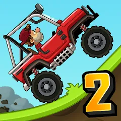 Скачать взлом Hill Climb Racing 2 (Хилл Клаим Рейсинг 2)  [МОД Mega Pack] - полная версия apk на Андроид