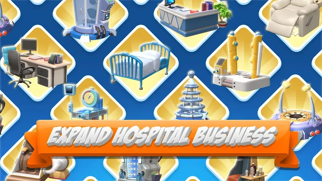 Sim Hospital2-Simulation (Сим Хоспитал2)  [МОД Unlimited Money] Screenshot 4