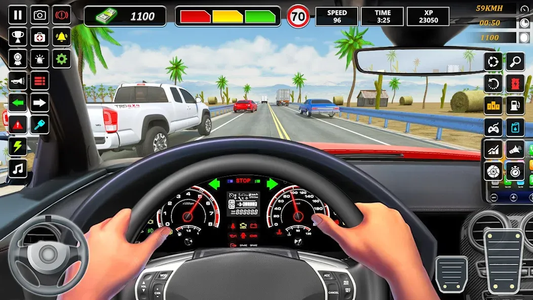 Traffic Racing In Car Driving (Трафик Рейсинг Ин Кар Драйвинг)  [МОД Mega Pack] Screenshot 5