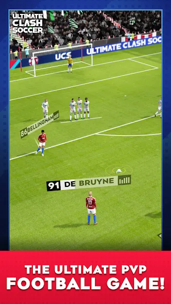 Ultimate Clash Soccer (Ултимейт Драфт Соккер)  [МОД Mega Pack] Screenshot 1