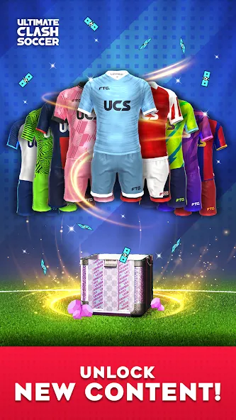 Ultimate Clash Soccer (Ултимейт Драфт Соккер)  [МОД Mega Pack] Screenshot 4