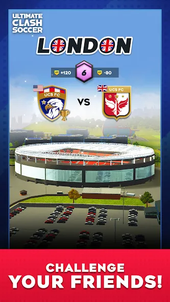 Ultimate Clash Soccer (Ултимейт Драфт Соккер)  [МОД Mega Pack] Screenshot 5