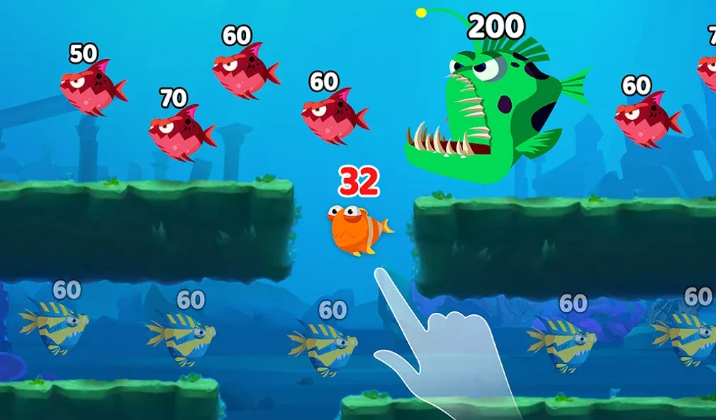 Fish Town IO: Mini Aquarium (Фиш Таун Ай Ой)  [МОД Много денег] Screenshot 3