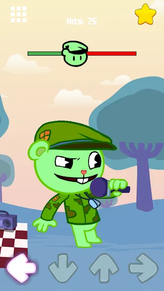 Flippy Happy Funkers FNF Mod (Флиппи Хэппи Фанкерс ФНФ Мод)  [МОД Unlocked] Screenshot 1