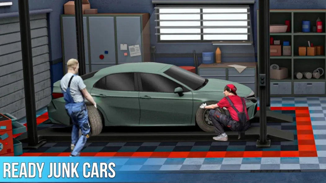 Used Car Dealers Job Simulator  [МОД Бесконечные монеты] Screenshot 1