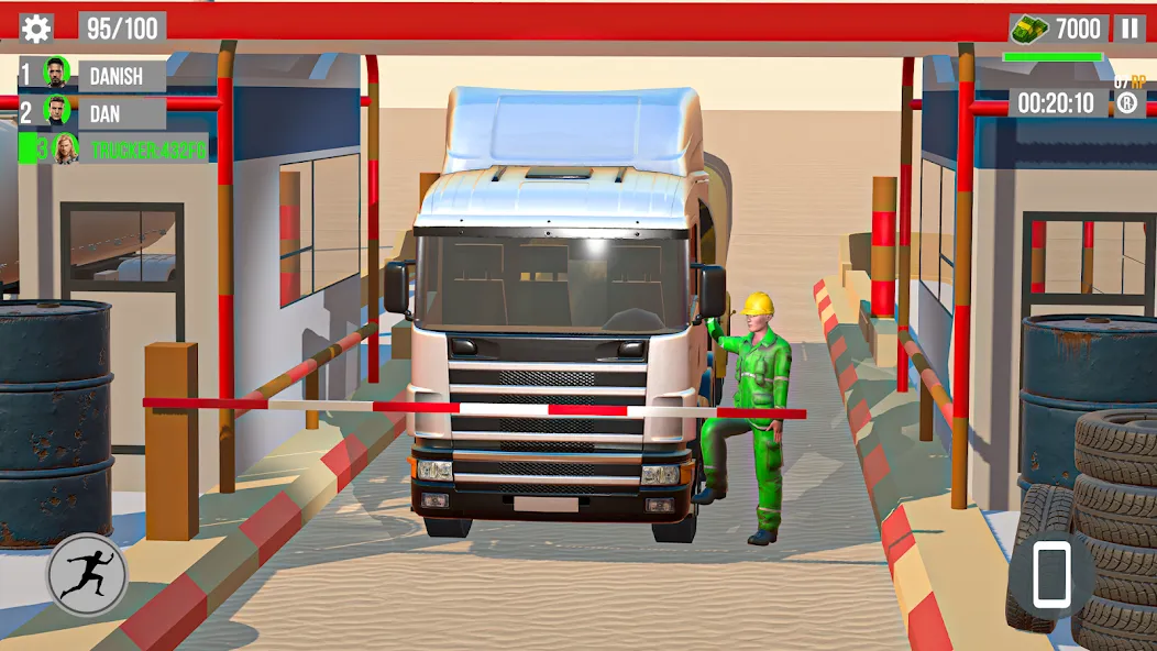 Euro Truck Gas Station Games  [МОД Все открыто] Screenshot 5