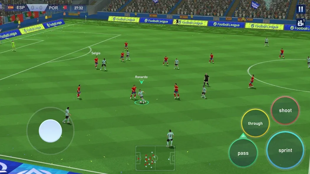 Football League 2024 (Футбольная Лига 2023)  [МОД Много монет] Screenshot 2