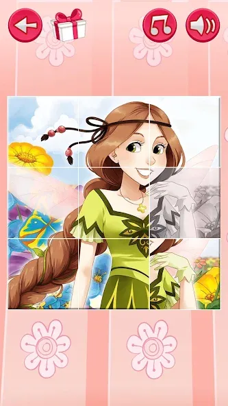 Princess Girls Puzzles - Kids  [МОД Меню] Screenshot 4