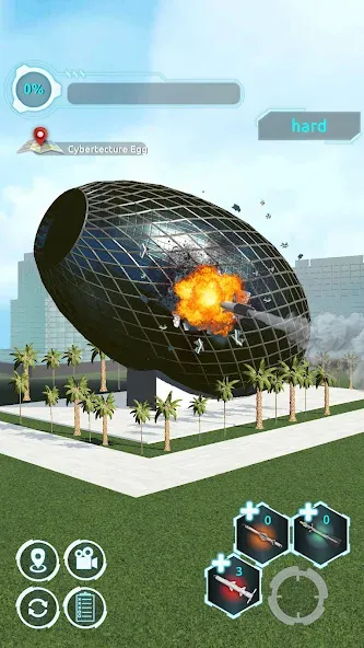 City Demolish: Rocket Smash! (Сити Демолиш)  [МОД Много денег] Screenshot 3