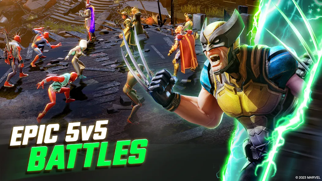 MARVEL Strike Force: Squad RPG (Марвел Страйк Форс)  [МОД Бесконечные монеты] Screenshot 3