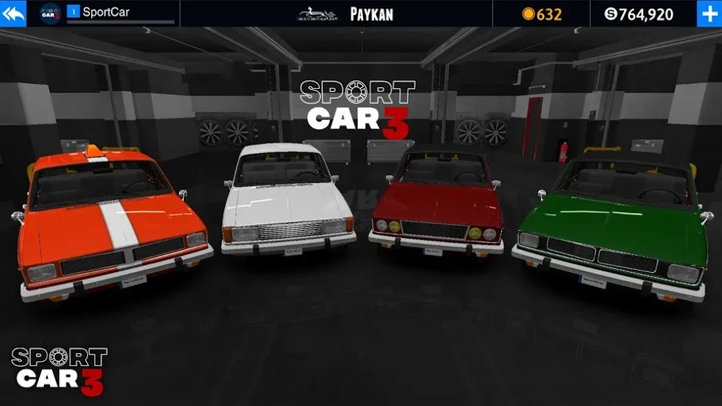 Sport car 3 : Taxi & Police - (Спорткар 3)  [МОД Unlocked] Screenshot 4