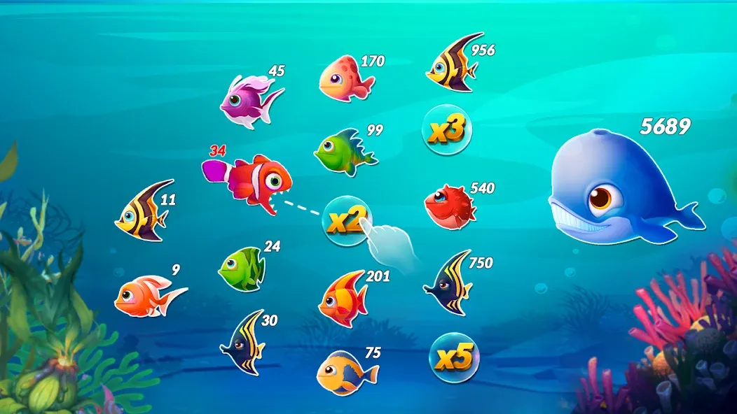 Big Eat Fish Games Shark Games  [МОД Unlimited Money] Screenshot 3