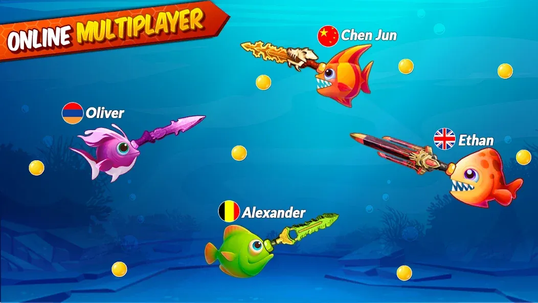 Big Eat Fish Games Shark Games  [МОД Unlimited Money] Screenshot 4