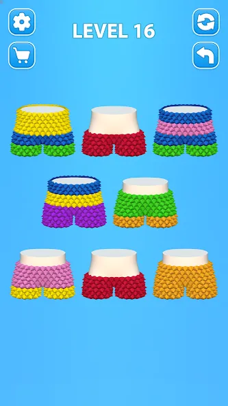Cozy Knitting: Sorting games (Кози Ниттинг)  [МОД Mega Pack] Screenshot 3