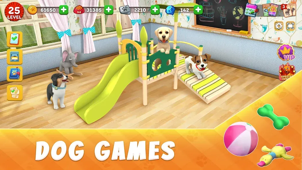 Dog Town: Puppy Pet Shop Games (Догтаун)  [МОД Бесконечные деньги] Screenshot 1