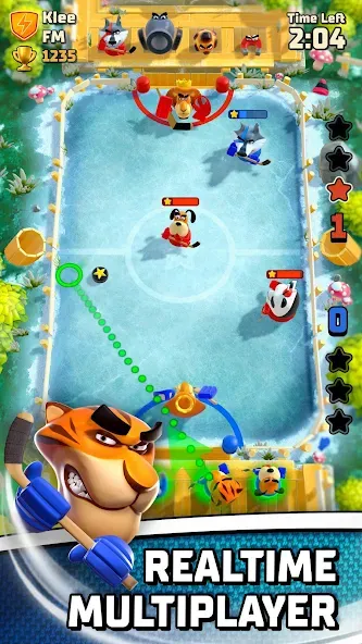 Rumble Hockey (Рамбл Хоккей)  [МОД Меню] Screenshot 1