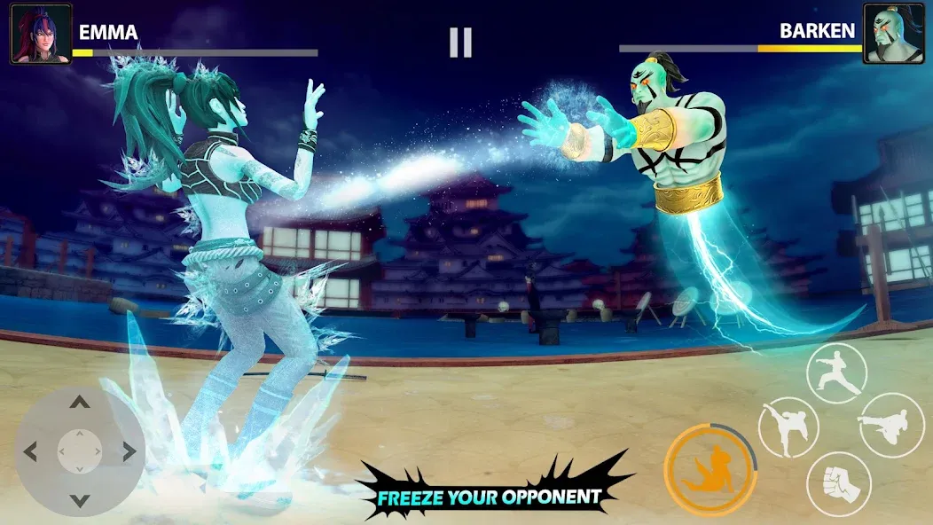 Ninja Clash: Karate Fighters (Ниндзя Мастер)  [МОД Много денег] Screenshot 3