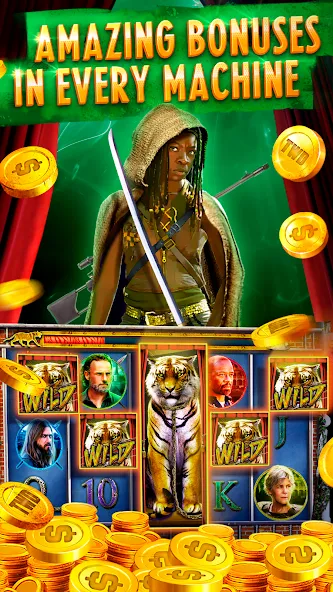 The Walking Dead Casino Slots (Зе Вокинг Дед Казино Слотс)  [МОД Mega Pack] Screenshot 4