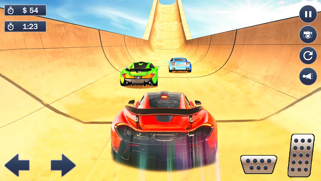 Ramp Car Game - Car Stunt (Рамп Кар Гейм)  [МОД Mega Pack] Screenshot 4