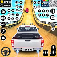 Взлом Ramp Car Game - Car Stunt (Рамп Кар Гейм)  [МОД Mega Pack] - стабильная версия apk на Андроид