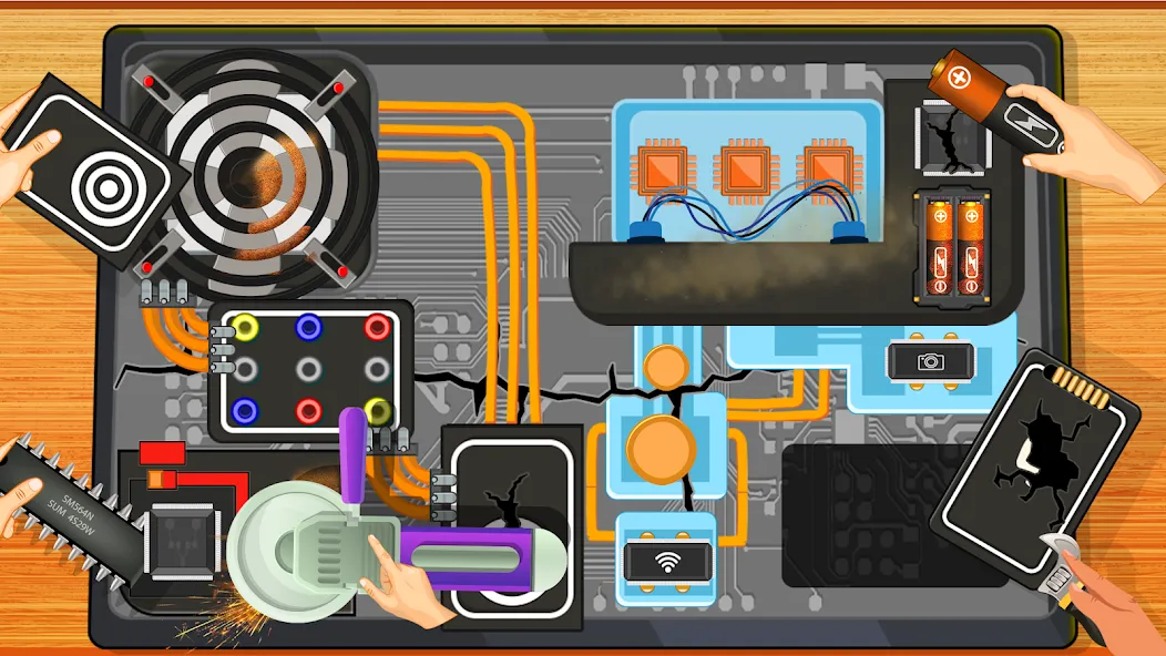 Electronics Repair Master  [МОД Menu] Screenshot 1