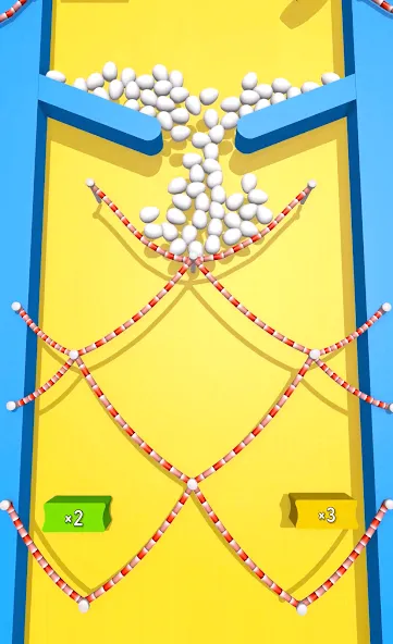 Eggs & Chickens: Cut Rope Game (Яйца и куры)  [МОД Бесконечные монеты] Screenshot 5